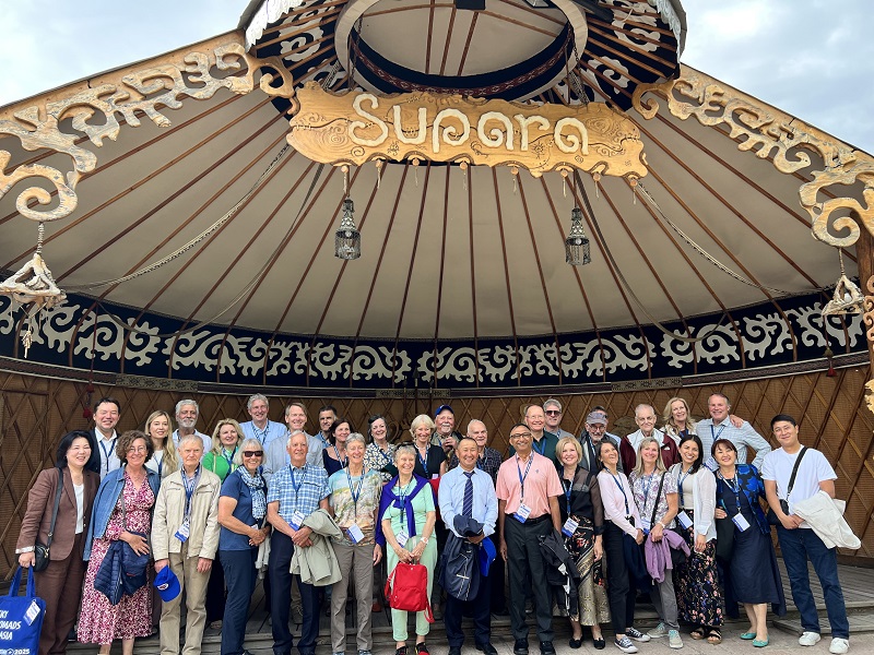Supara Restaurent welcome dinner group photo